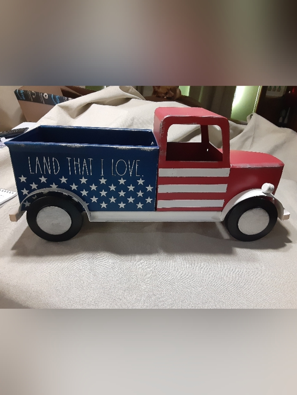 Rae Dunn Patriotic truck